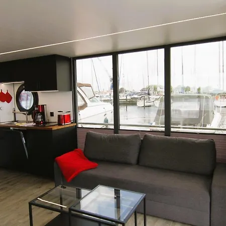 Hausboot Fjord Nordstern Mit Dachterrasse In 船屋 *