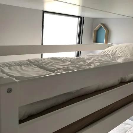 船屋 Hausboot Fjord Nordstern Mit Dachterrasse In *